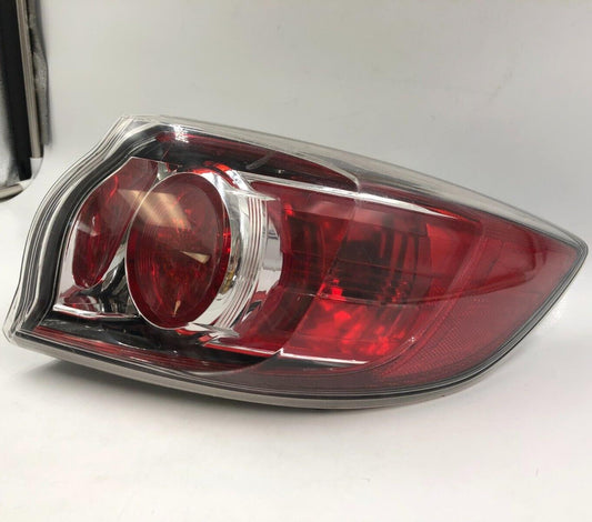 2010-2013 Mazda 3 Htbk Passenger Tail Light Taillight Lamp OEM G03B01017