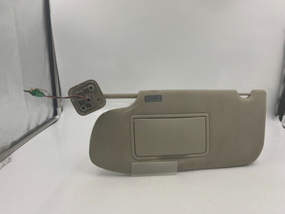 2010-2012 Lincoln MKT Driver Sun Visor Sunvisor Gray Illuminated OEM G02B30058