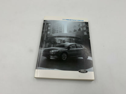 2016 Ford Focus Owners Manual Handbook Set with Case OEM H04B15011