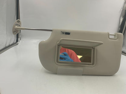 2015-2018 Ford Focus Driver Sun Visor Sunvisor Ivory OEM G01B52053