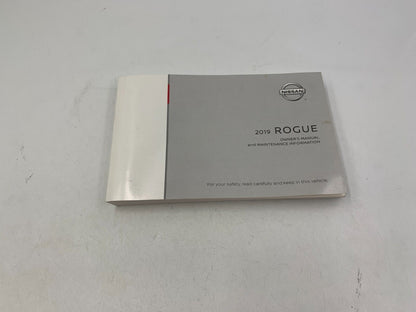 2019 Nissan Rogue Sport Owners Manual Handbook Set with Case OEM E01B50020