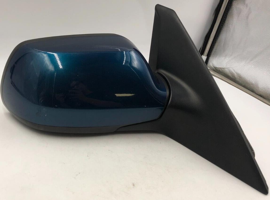 2007-2009 Mazda 3 Passenger Side View Power Door Mirror Blue OEM F01B08028