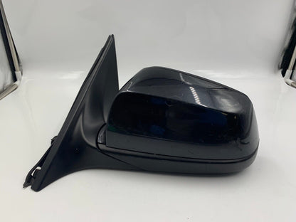 2011-2012 BMW 740i Driver Side View Power Door Mirror Black OEM F02B23023