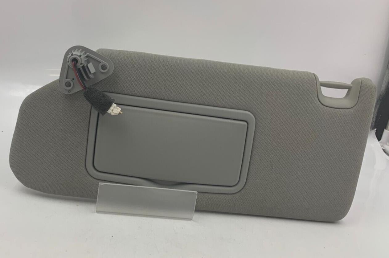 2013 Mitsubishi Outlander Driver Sun Visor Sunvisor Gray OEM B02B15053