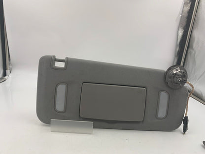 2017-2018 Chevy Trax Passenger Sun Visor Sunvisor Gray Illuminated OEM G01B52058