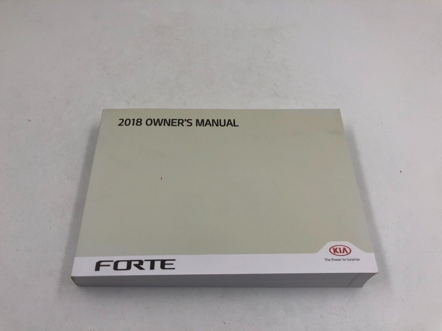 2018 Kia Forte Owners Manual Handbook Set OEM E02B12042