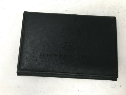 2004 Hyundai Sonata Owners Manual Handbook Set with Case OEM B02B06020