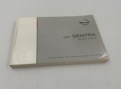 2007 Nissan Sentra Owners Manual Handbook OEM C03B26023