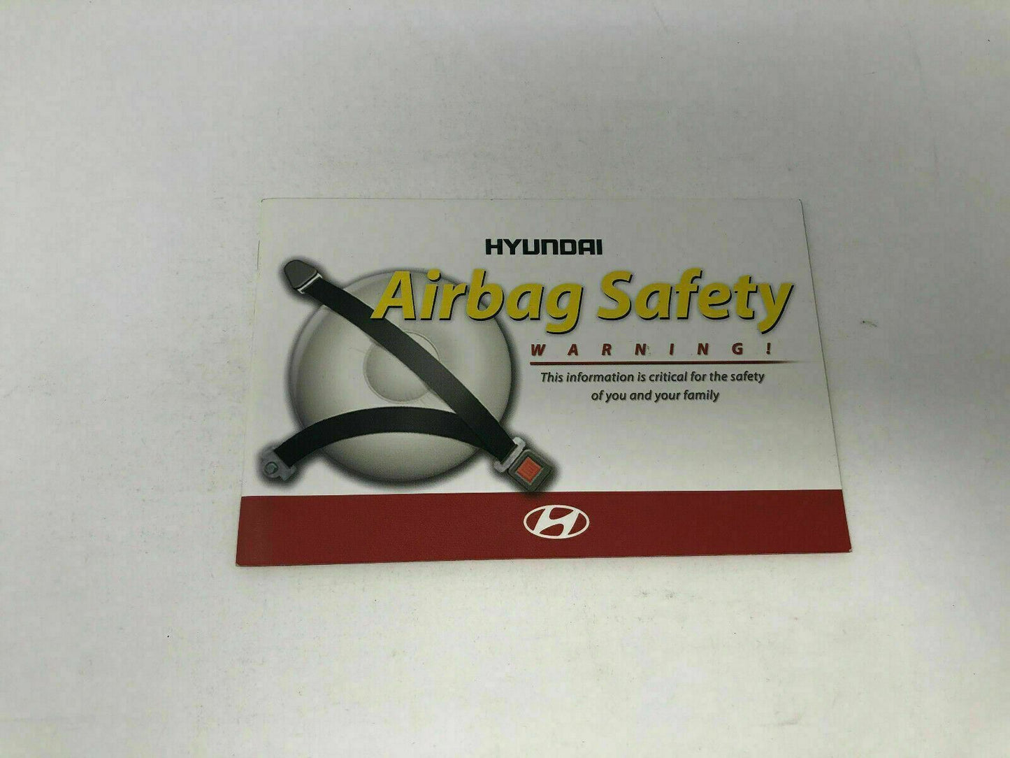 2006 Hyundai Sonata Owners Manual Case Handbook OEM C02B33023