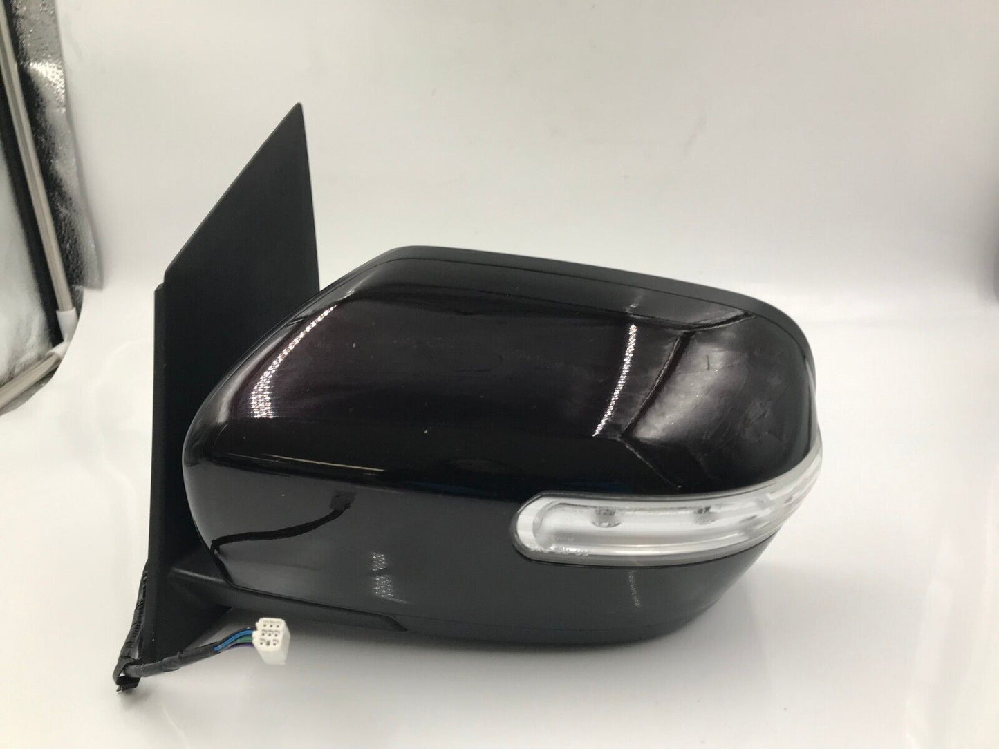 2010-2012 Mazda CX-7 Driver Side View Power Door Mirror Maroon BSA OEM F03B26024