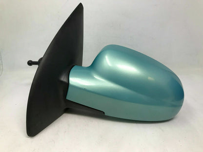 2005-2007 Chevrolet Aveo Driver Side View Manual Door Mirror Seafoam E01B19003