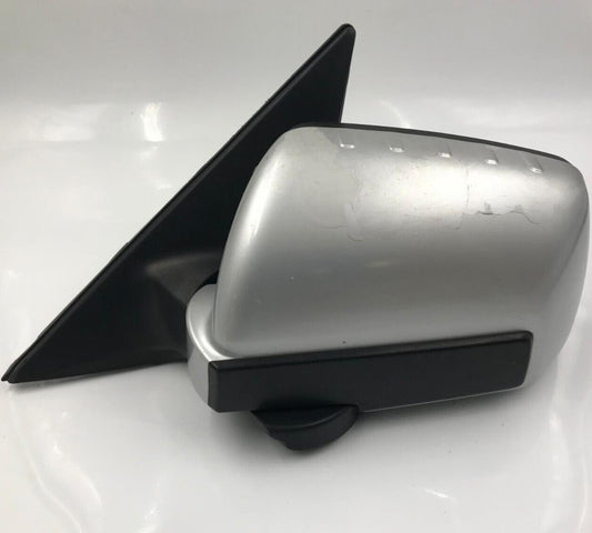 2010-2013 Kia Soul Driver Side View Manual Door Mirror Silver OEM E04B54070