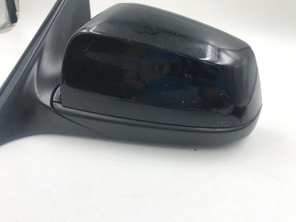 2011-2012 BMW 740i Driver Side View Power Door Mirror Black OEM E03B10001