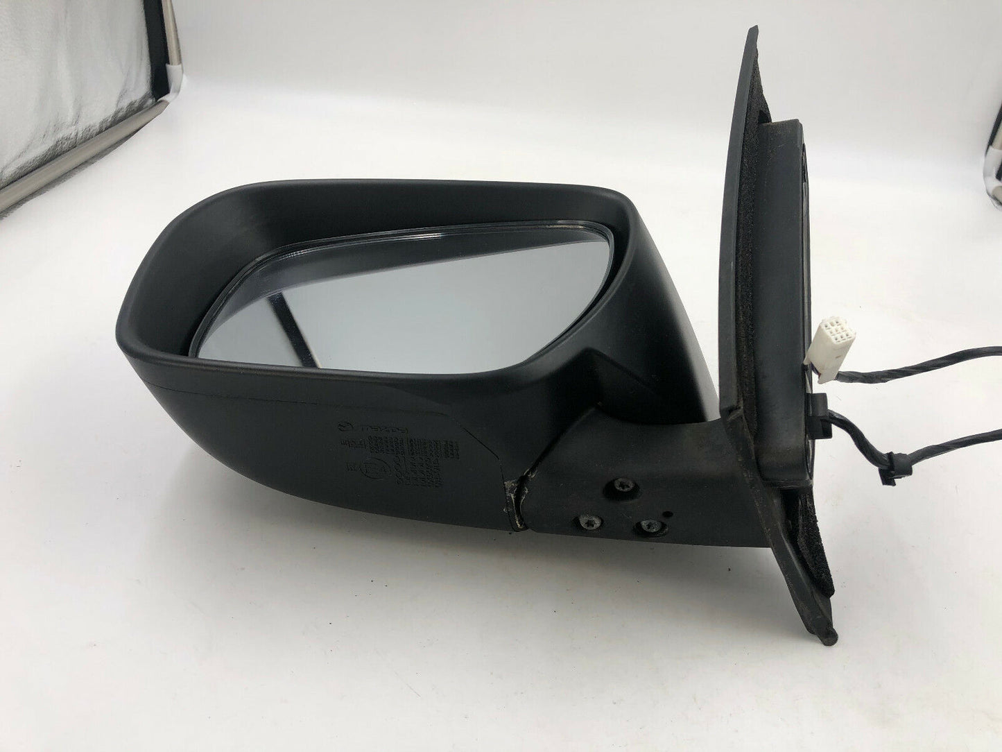 2007-2009 Mazda CX-7 Driver Side View Power Door Mirror Plum OEM F01B14001