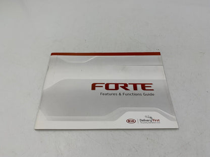 2017 Kia Forte Owners Manual Handbook Set with Case OEM C01B39052