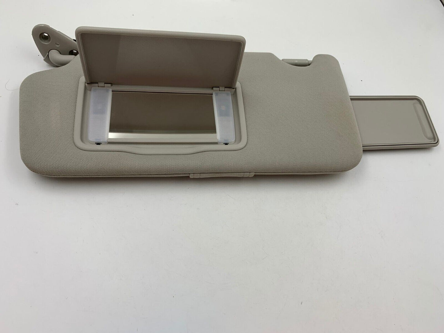 2010-2014 Subaru Legacy Driver Sun Visor Sunvisor Gray Illuminated OEM G02B22001