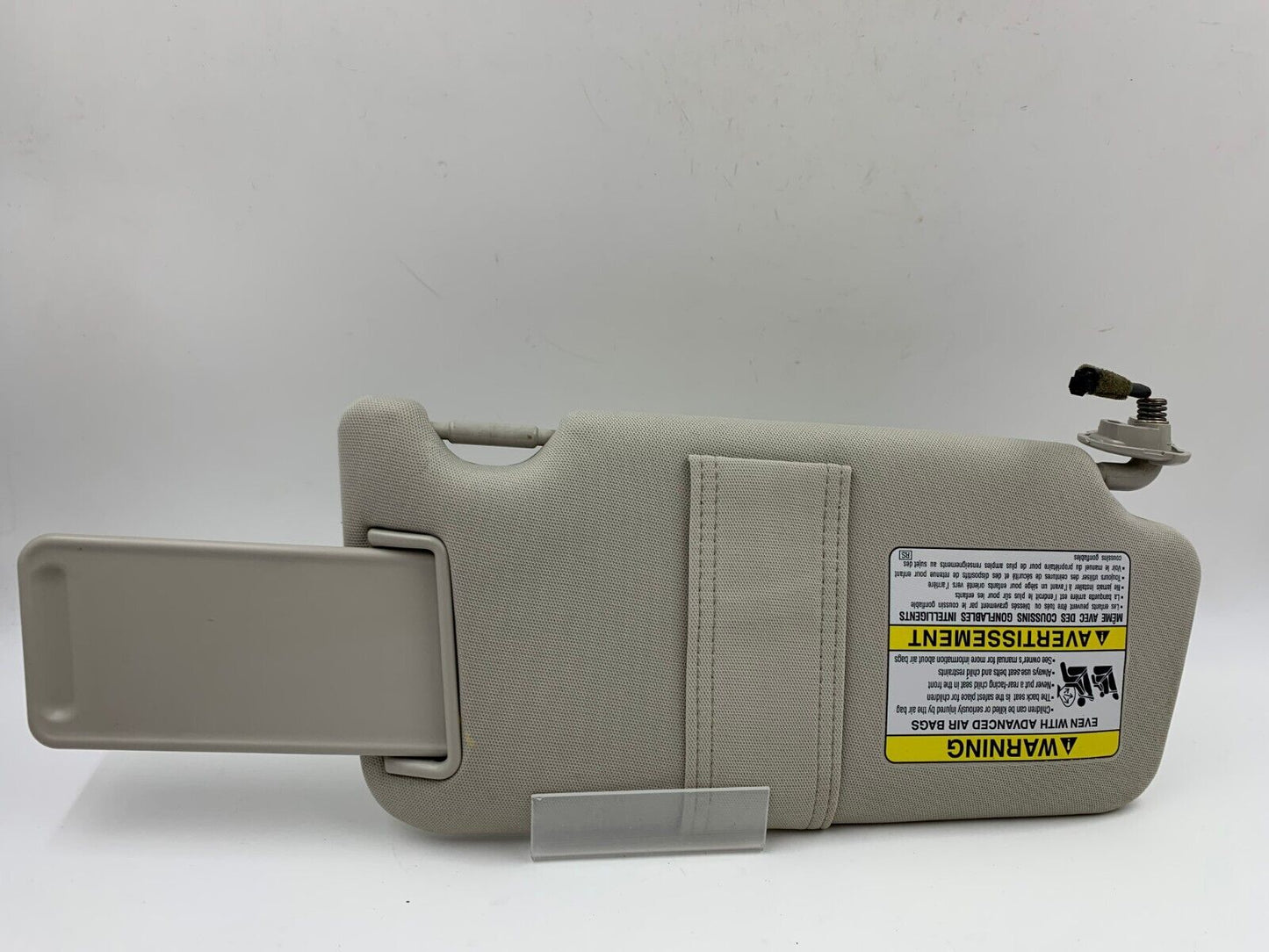 2010-2014 Subaru Legacy Driver Sun Visor Sunvisor Gray Illuminated OEM G02B22001