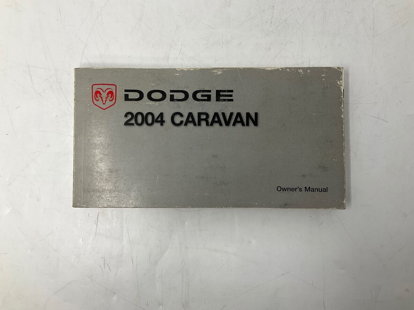 2004 Dodge Caravan Owners Manual Handbook OEM F04B40015