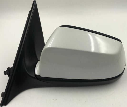 2009-2012 BMW 750i Driver Side View Power Door Mirror White OEM B24001