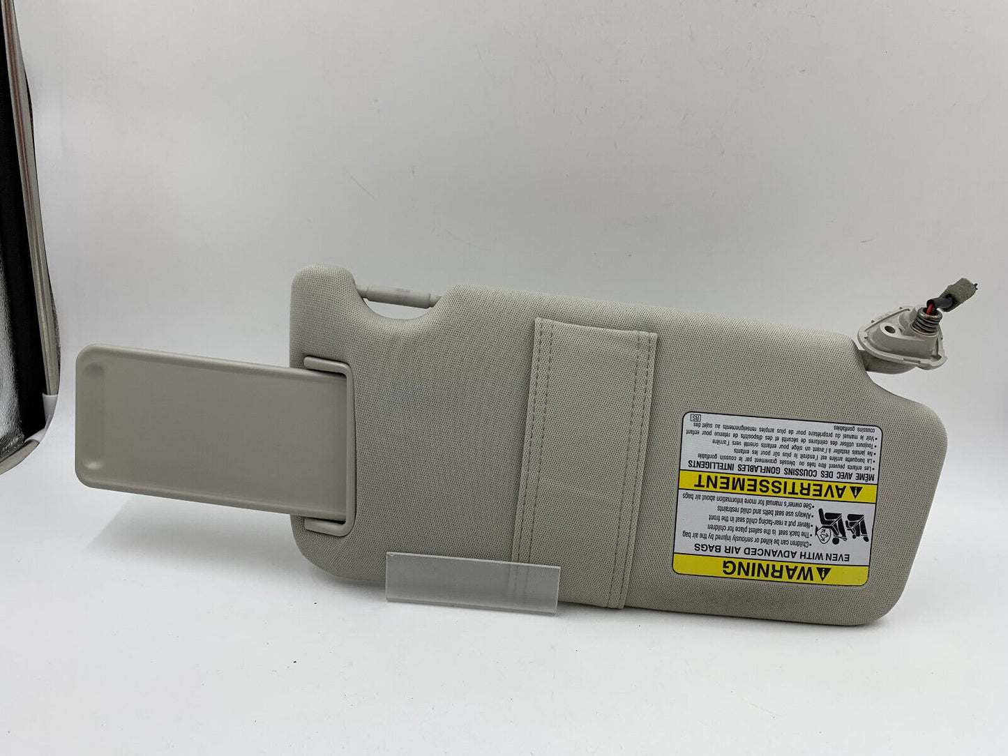 2010-2014 Subaru Legacy Driver Sun Visor Sunvisor Gray Illuminated OEM G02B23001