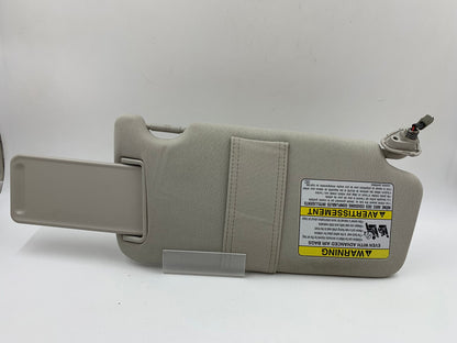 2010-2014 Subaru Legacy Driver Sun Visor Sunvisor Gray Illuminated OEM G02B23001