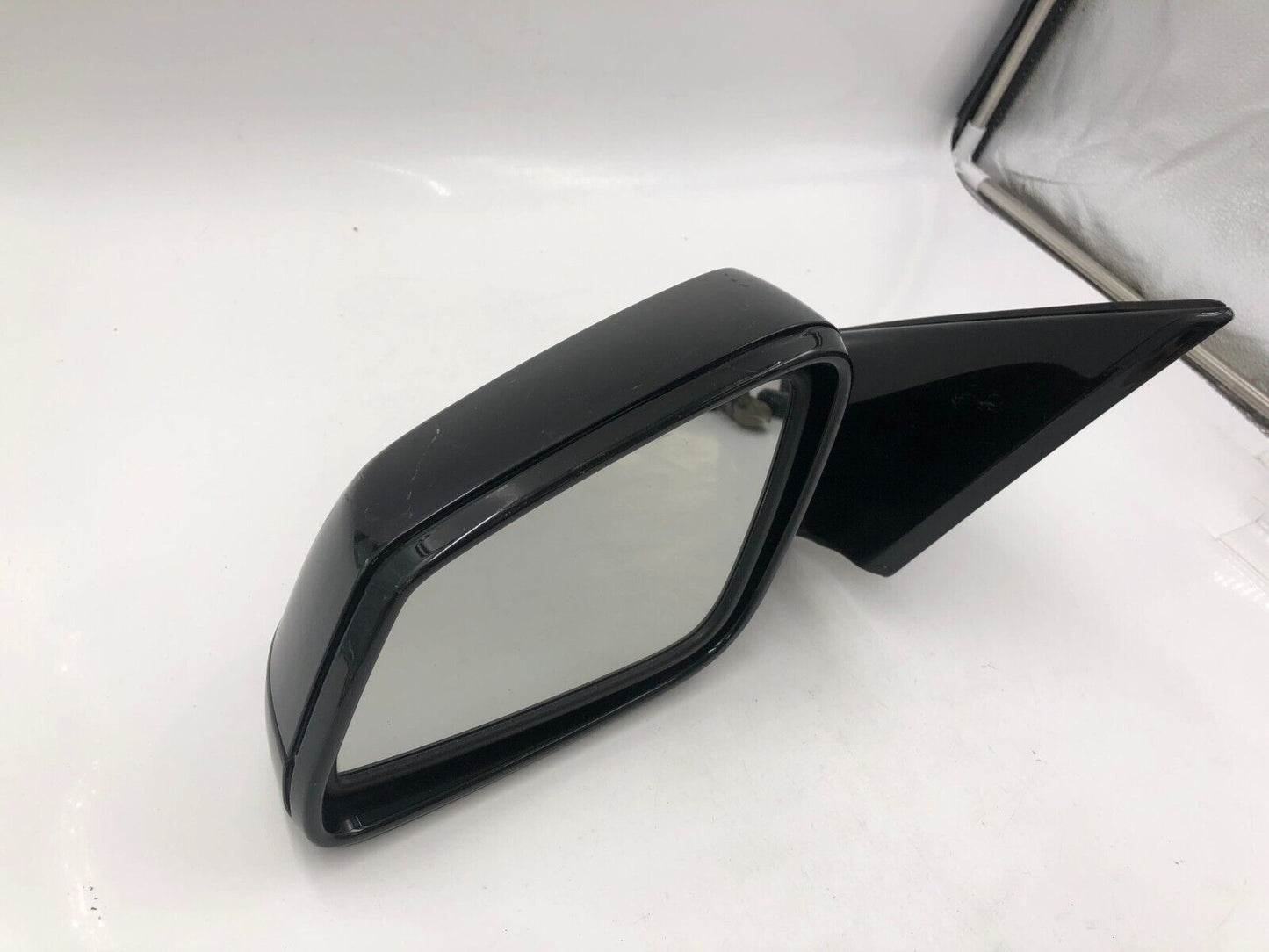 2009-2012 BMW 750i Driver Side View Power Door Mirror Black OEM E02B07057