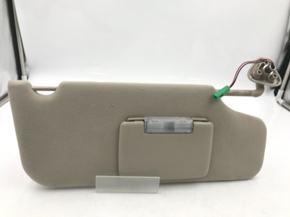 2008-2009 Mercury Sable Passenger Sun Visor Sunvisor Gray Illuminated G01B44030