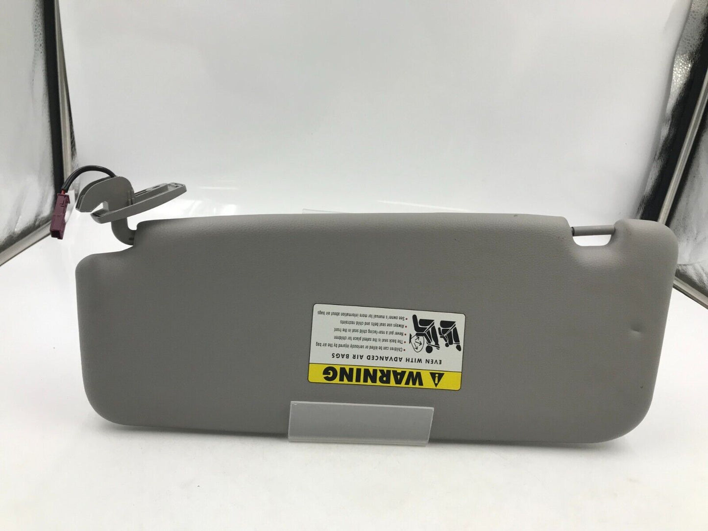 2008-2009 BMW 535i Passenger Sun Visor Sunvisor Gray OEM G01B51068