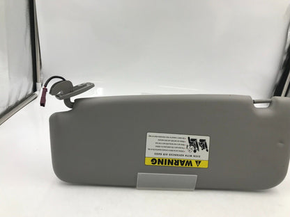 2008-2009 BMW 535i Passenger Sun Visor Sunvisor Gray OEM G01B51068