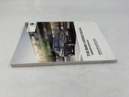 2012 BMW 3 Series Owners Manual Handbook OEM J01B36016