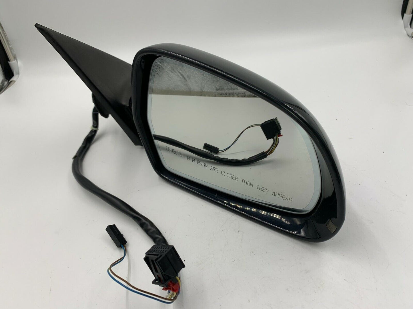 2009 Audi A4 Passenger Side View Power Door Mirror Black OEM B25002