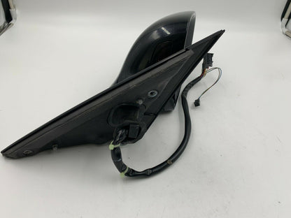 2009 Audi A4 Passenger Side View Power Door Mirror Black OEM B25002