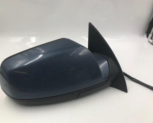 2010-2011 Chevrolet Equinox Passenger View Power Door Mirror Blue OEM B03B05043