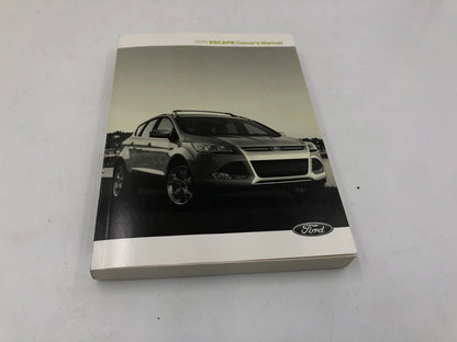 2015 Ford Escape Owners Manual Handbook Set with Case OEM B04B36045