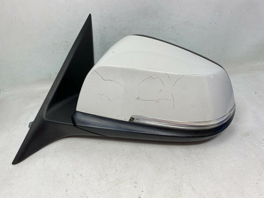 2015 BMW 328i Driver Side View Power Door Mirror White OEM B26004