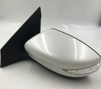 2015 Nissan Sentra Driver Side View Power Door Mirror White OEM H01B23004