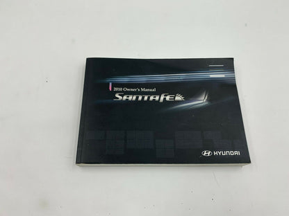 2010 Hyundai Santa Fe Owners Manual Set with Case OEM A02B47020