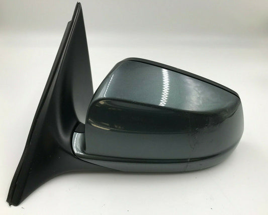 2012-2013 BMW 528i Driver Side View Power Door Mirror Gray OEM D02B04004