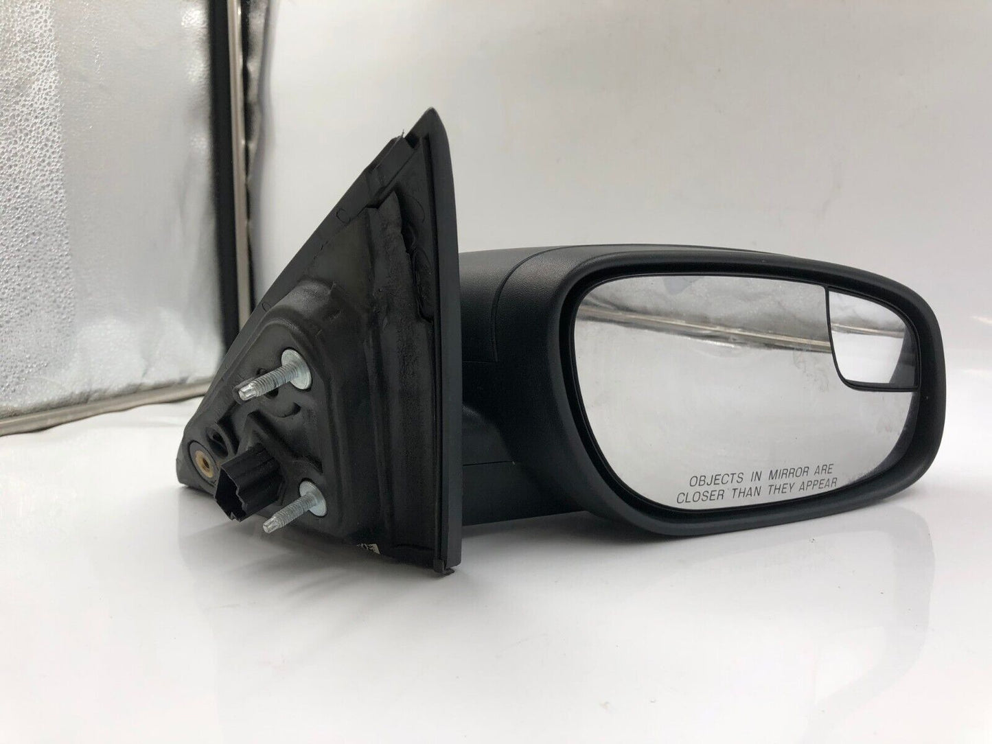 2013-2019 Ford Taurus Passenger Side View Power Door Mirror Black OEM A04B56022