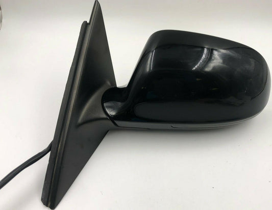 2009 Audi A4 Driver Side View Power Door Mirror Black OEM A02B42002