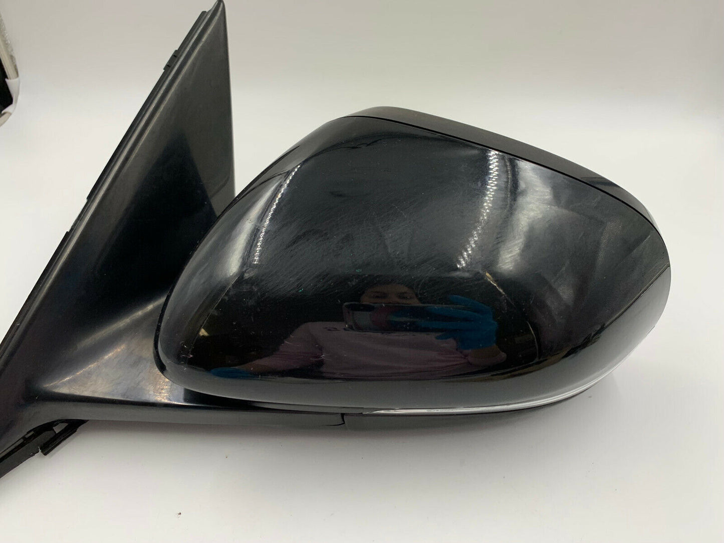 2010-2015 Jaguar XF Driver Side View Power Door Mirror Black OEM B26002