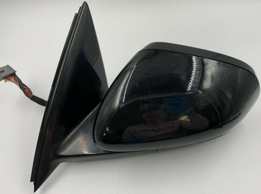 2010-2015 Jaguar XJ Driver Side View Power Door Mirror Black BSA OEM B23002