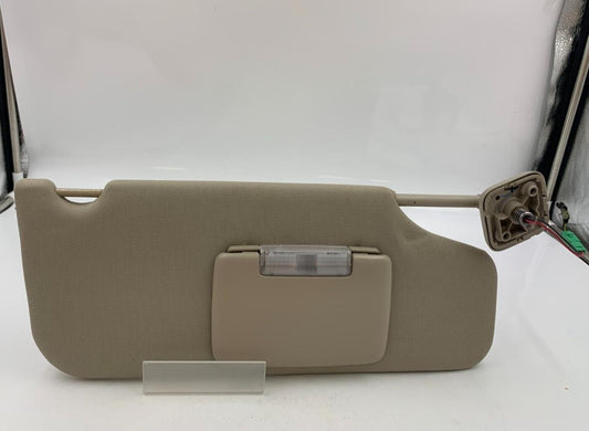 2010-2011 Ford Taurus Passenger Sun Visor Sunvisor Gray OEM B01B12052