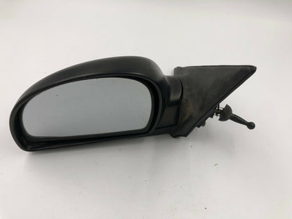 2002-2006 Hyundai Accent Driver Side View Manual Door Mirror Black OEM B24003