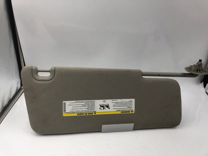 2013-2020 Dodge Ram 1500 Driver Sun Visor Sunvisor Gray OEM B03B39066