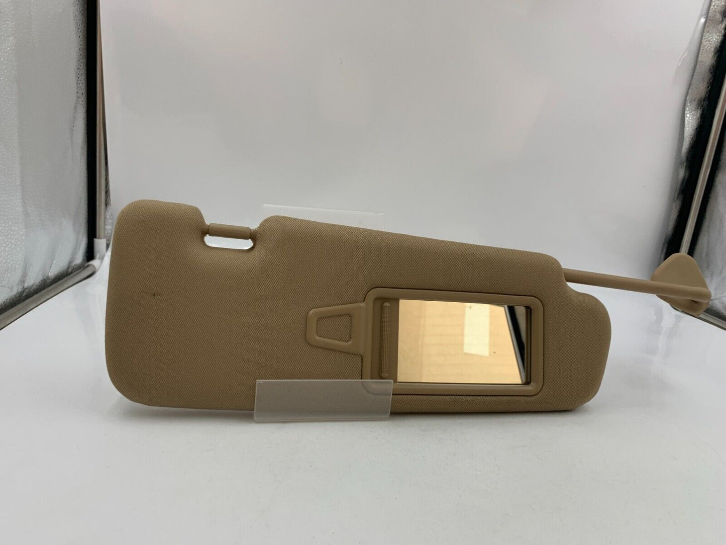 2011-2015 Hyundai Sonata Passenger Sun Visor Sunvisor Tan Illuminated F02B54053