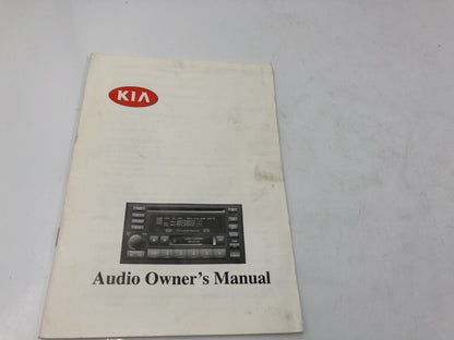 2003 Kia Sedona Owners Manual Handbook Set OEM E02B27019