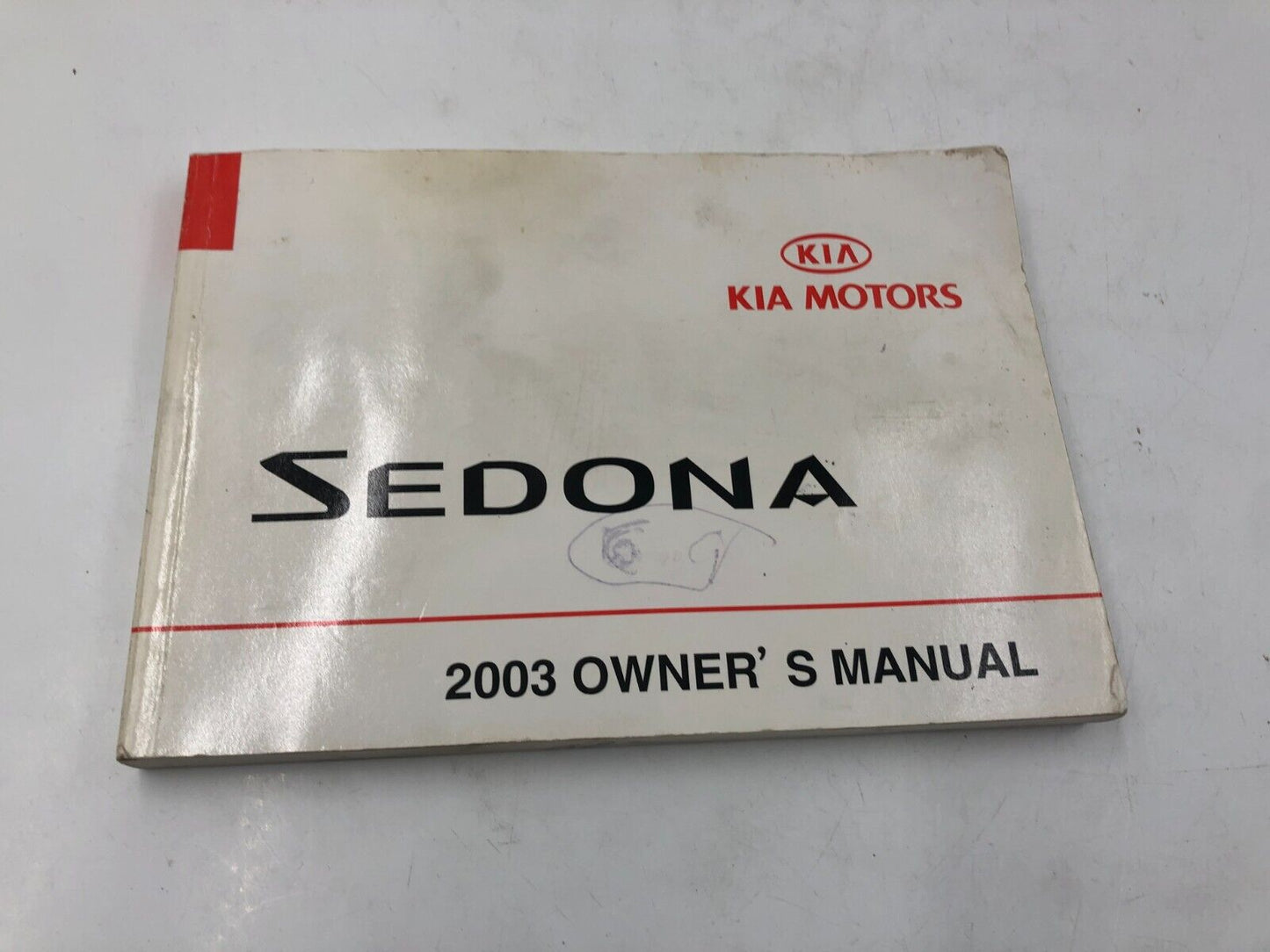 2003 Kia Sedona Owners Manual Handbook Set OEM E02B27019