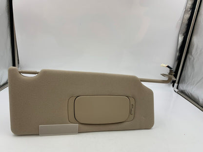 2005-2012 Toyota Avalon Passenger Visor Sunvisor Tan Illuminated OEM F01B51053