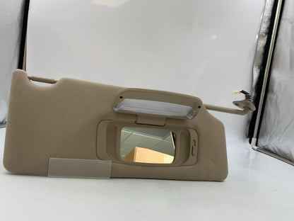 2005-2012 Toyota Avalon Passenger Visor Sunvisor Tan Illuminated OEM F01B51053